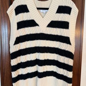 Gilli Cream Knit Sweater Vest